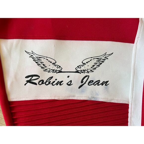 Robin's Jeans Red Angel Wings Sweatpants Trousers Joggers  Women's Size XXL - Picture 3 of 13